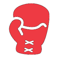 level red boxing glove
